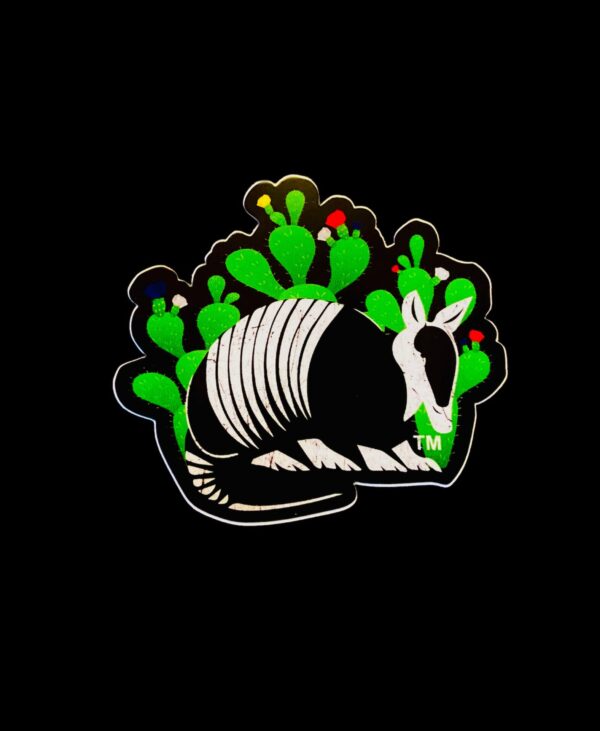 Cactus Armadillo Sticker