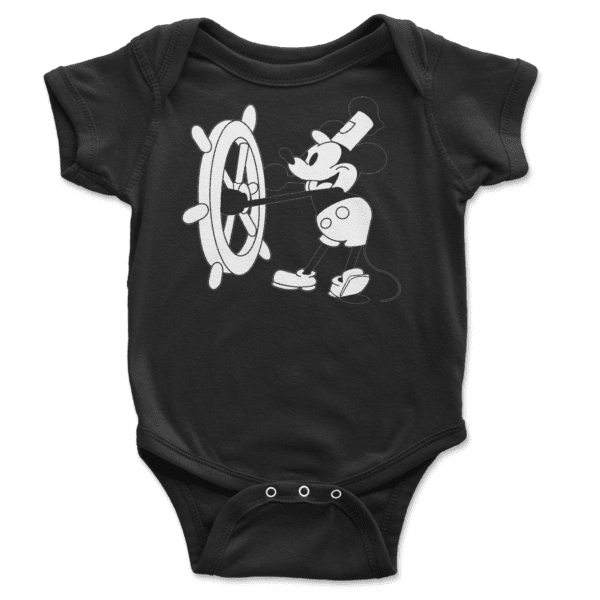 Steamboat Willie Onesie